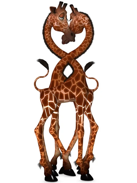 Toon žirafa — Stock fotografie