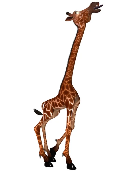 Toon zürafa — Stok fotoğraf