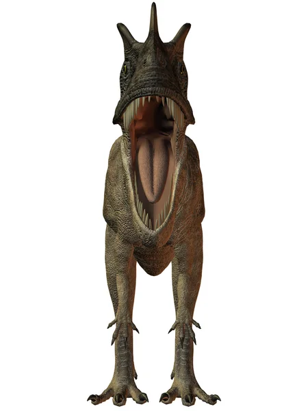 Ceratosaurus nasicornis-3D Dinosaur — Stock Photo, Image