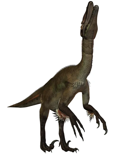 Utahraptor ostrommayorum-3D Dinor — стоковое фото