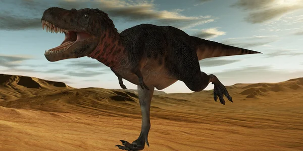 Δεινόσαυρος Μπατόρ-3d tarbosaurus — Φωτογραφία Αρχείου