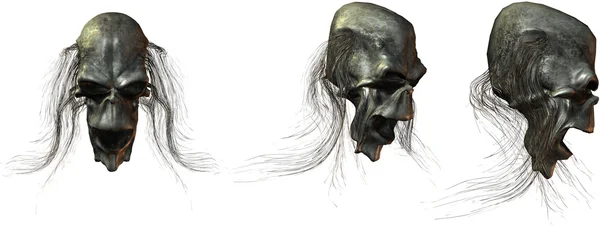 3D fantasy czaszki — Zdjęcie stockowe