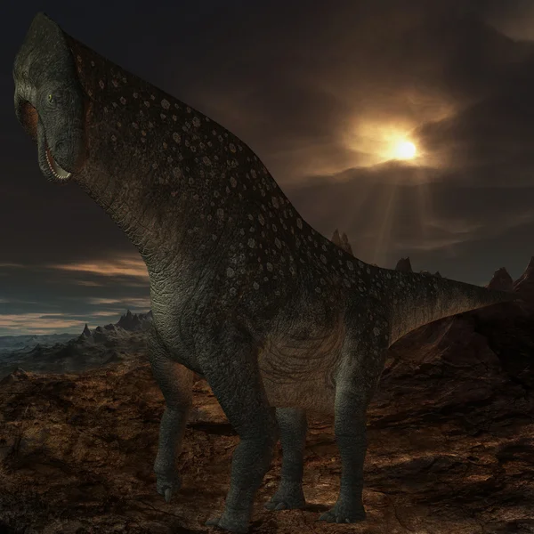 Titanosaurus colberti-3D Dinosaur — Stock Photo, Image