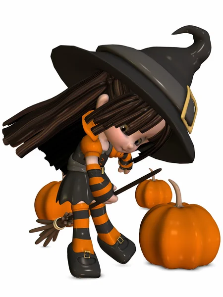 Little Witch — Stock Photo, Image
