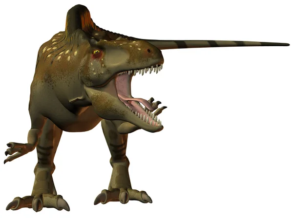 Dinosaurio Acrocanthosaurus-3D —  Fotos de Stock
