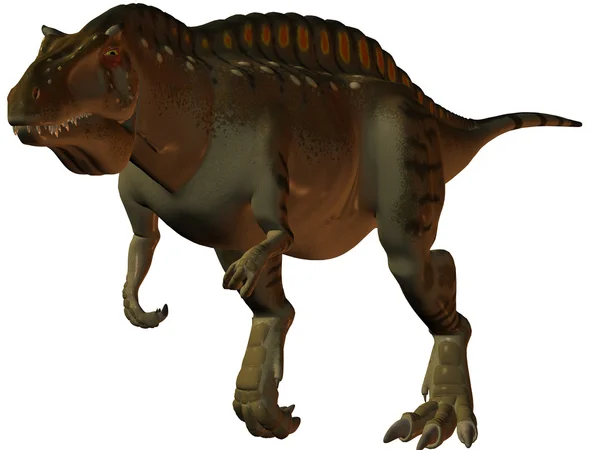 Acrocanthosaurus-3d dinazor — Stok fotoğraf
