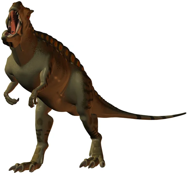 Acrocanthosaurus-3d Dinosaur — Stockfoto