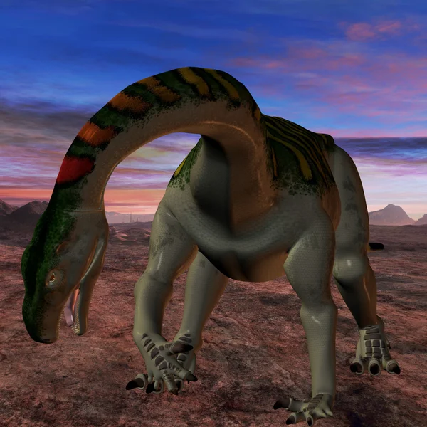 Dinosaurio Plateosaurus-3D — Foto de Stock