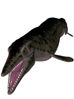 Mosasaur-3d Lepidosaurs