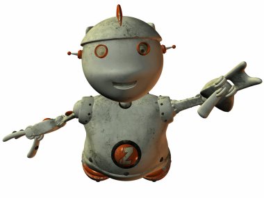 uçan toon robot