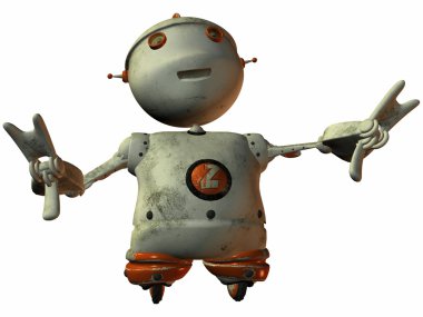 uçan toon robot