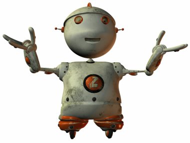uçan toon robot