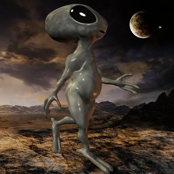 Baby Alien — Stock Photo, Image