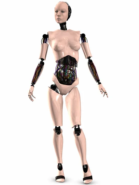 SheRobot - Figura 3D — Fotografia de Stock