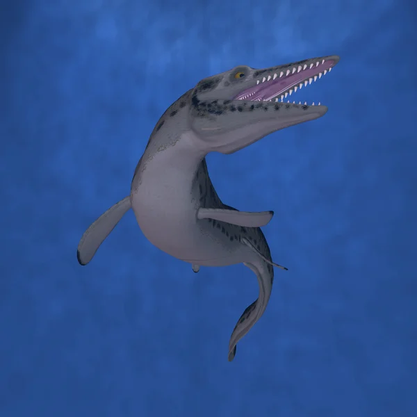 Мозазавры-3D-лепидозавры — стоковое фото