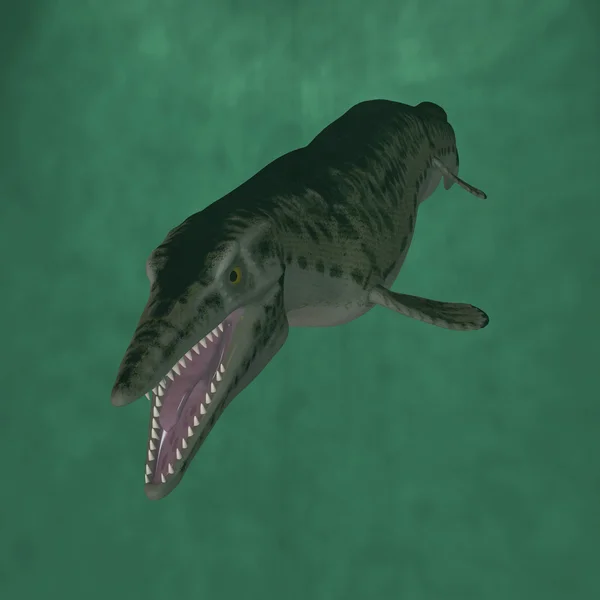 Mosasaur-3d Lepidosaurs — стокове фото