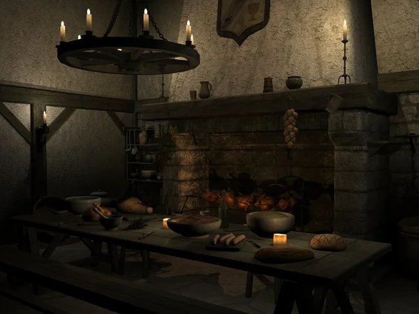 Medieval Tavern — Stock Photo, Image
