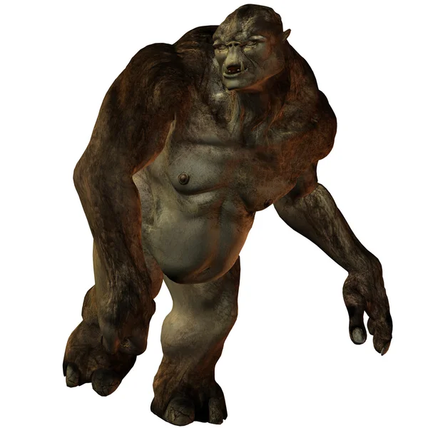 Troll-3d fantasy figuur — Stockfoto