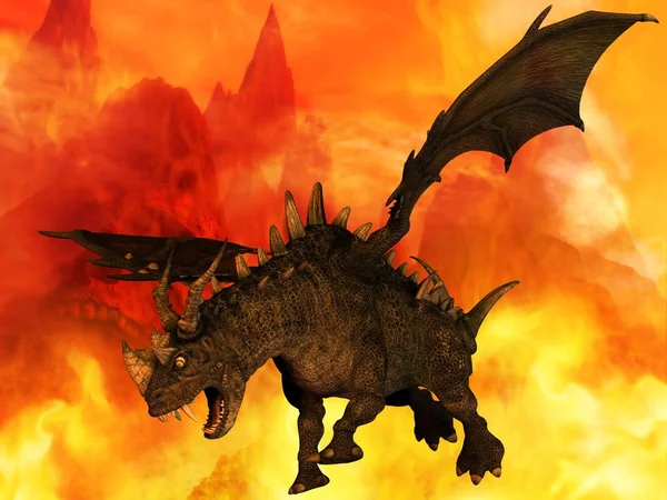 Fantasy Dragon — Stockfoto