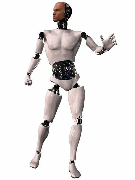 HeRobot - Figura 3D — Fotografia de Stock