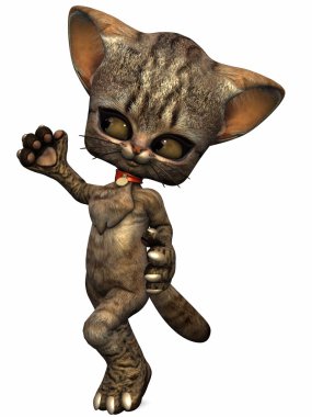 küçük pisi-toon şekil