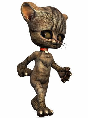 küçük pisi-toon şekil