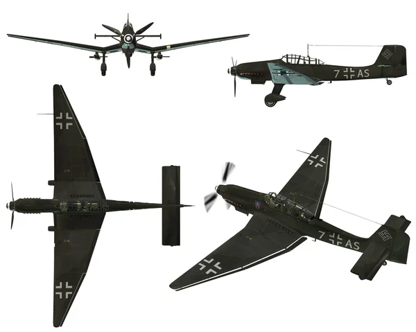 stock image JU87D Stuka - Dive bomber from the World