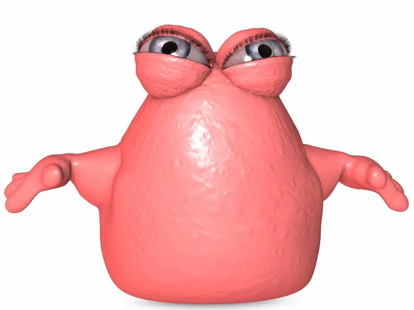 A figura de Big Blob-Toon — Fotografia de Stock