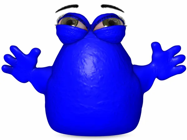 A figura de Big Blob-Toon — Fotografia de Stock