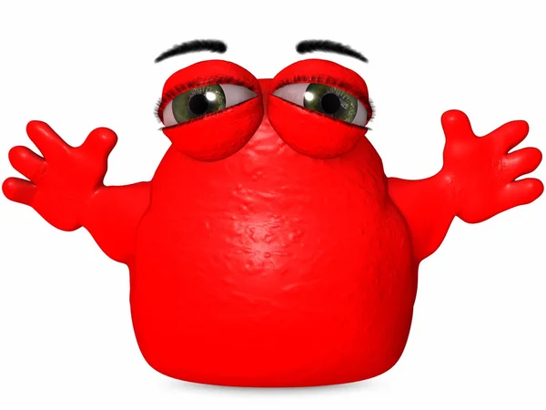 The Big Blob-Toon Figure — Stock Photo, Image