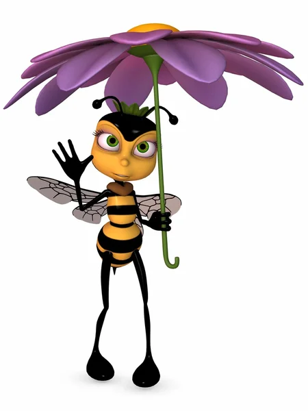 トゥーン蜂を蜂蜜します。 — ストック写真
