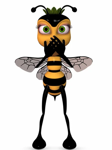 Miel la abeja Toon — Foto de Stock