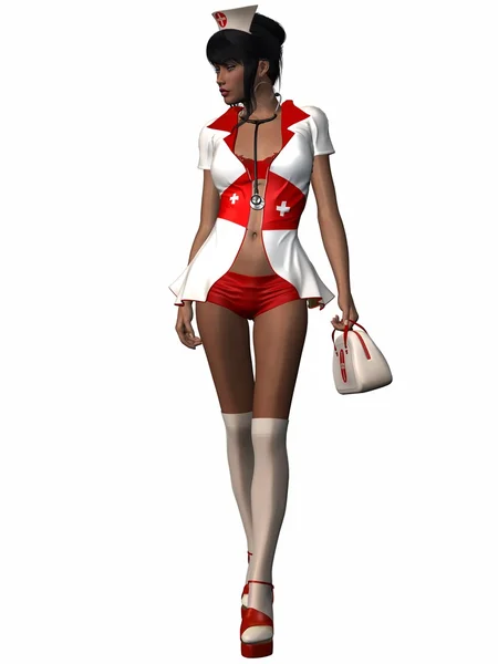 Sexy Krankenschwester — Stockfoto