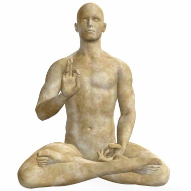 Male Stone Statue clipart