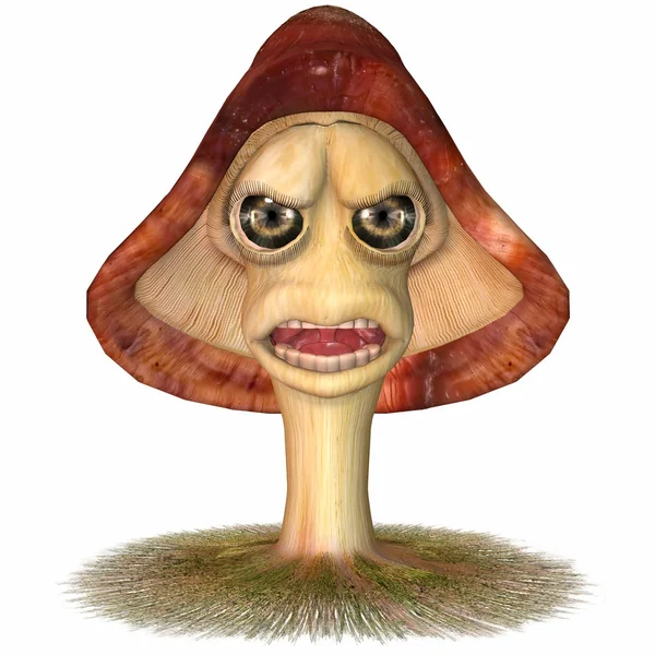 Toon Mushroom — Stock Photo, Image