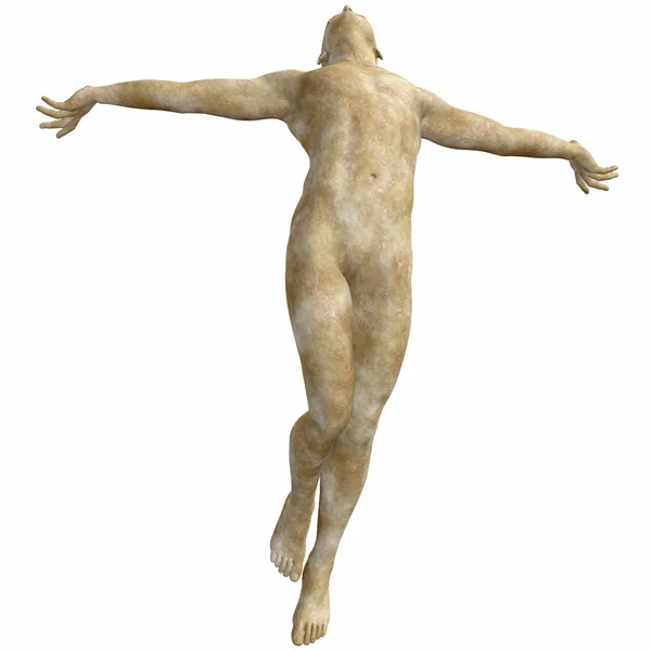 Mężczyzna Kamienna statua — Zdjęcie stockowe