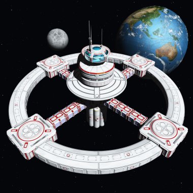 Space Station clipart