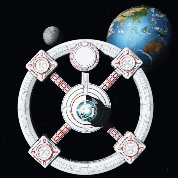 Uzay İstasyonu — Stok fotoğraf