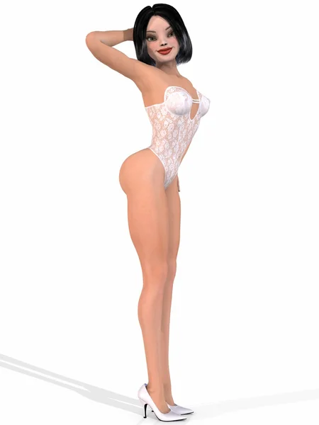 Sexy Toon Girl — Stock Photo, Image