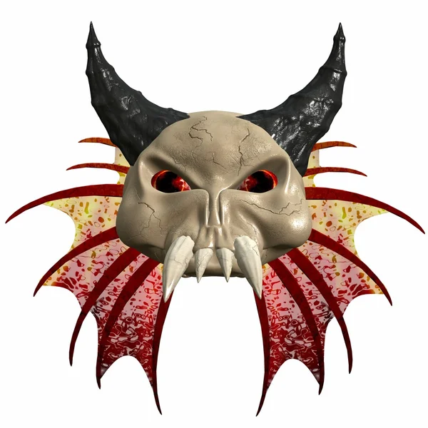 Cráneo de fantasía 3D —  Fotos de Stock