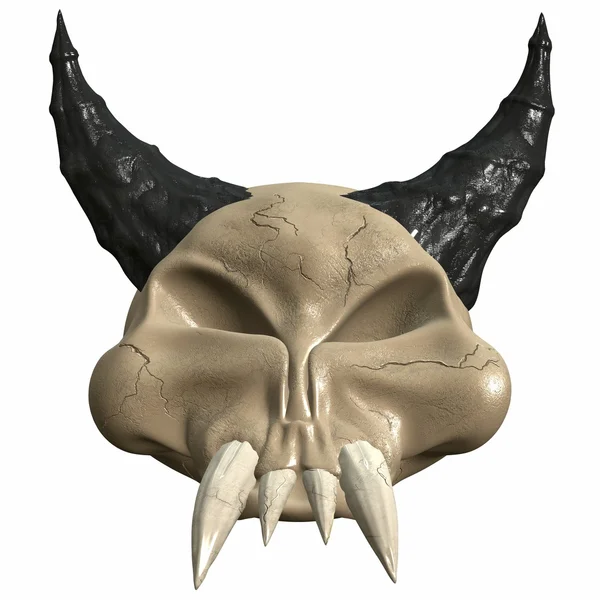 3D фантазії череп — стокове фото