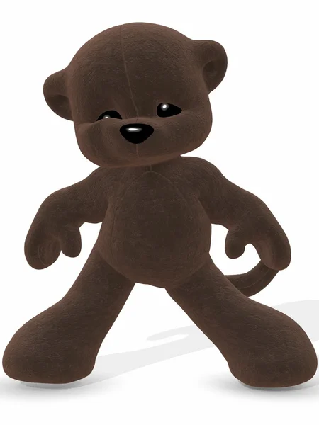 Teddy bonito - Toon Figure — Fotografia de Stock