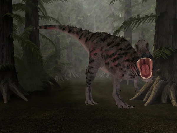 Majungasaurus Crenatissimus - 3d Dinosau — Stock fotografie