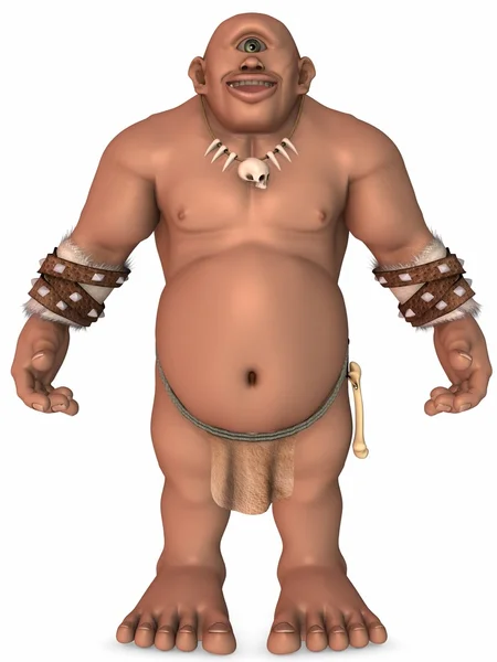 Troll-3d fantasy figur — Stockfoto