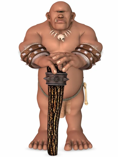 Figura de fantasía Troll-3D — Foto de Stock