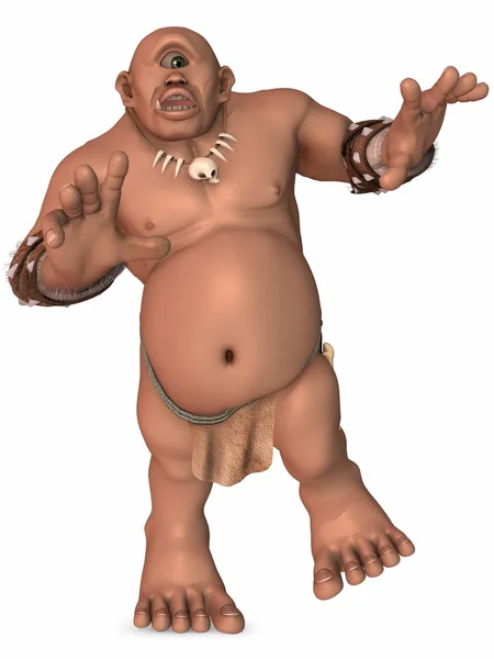 Figura de fantasia Troll-3D — Fotografia de Stock