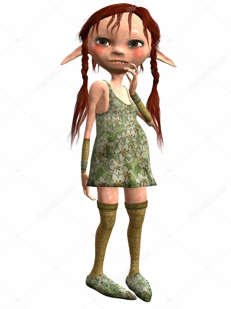 Little Female Troll Stock Photo by ©Digitalstudio 2985665