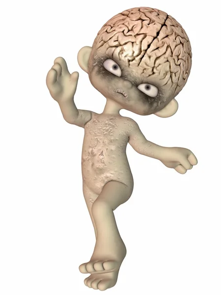 El cerebro - Figura de Toon —  Fotos de Stock