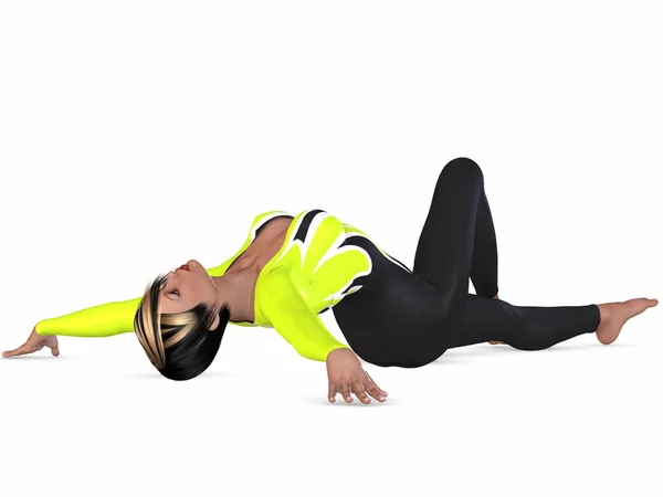 Gymnastic Pose — Stock Photo, Image