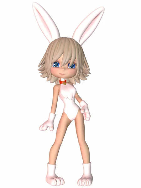 Söt toon figur - bunny — Stockfoto